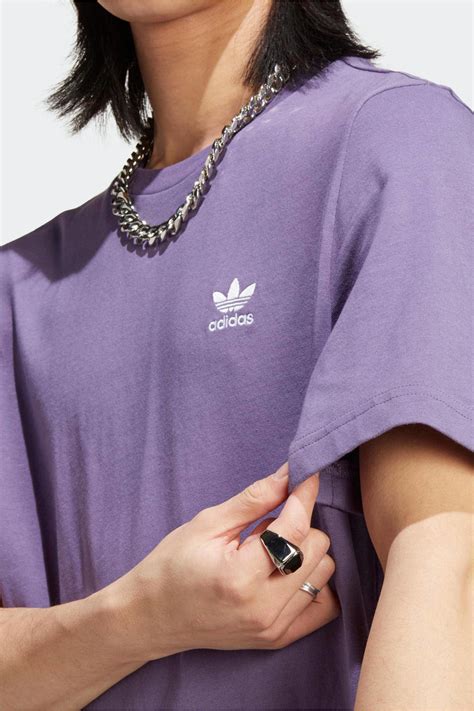 adidas t shirt paars|T.